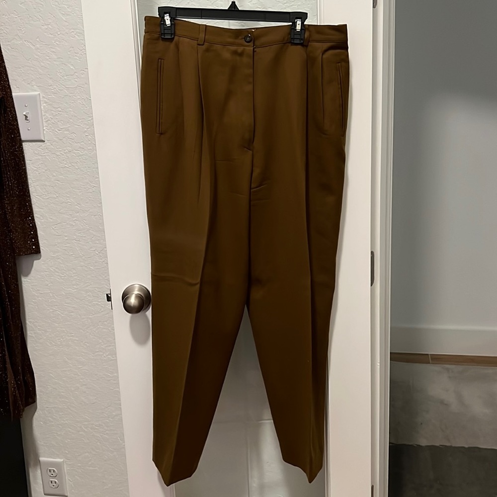 Rafaela Wool Pants-elastic back-so warm and comfy!